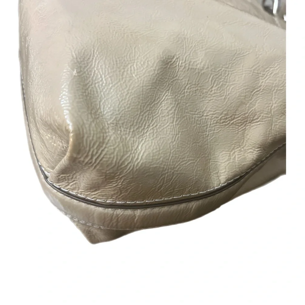 Coach Tan Leather Shoulder Bag with Relaxed Silhouette# 19755